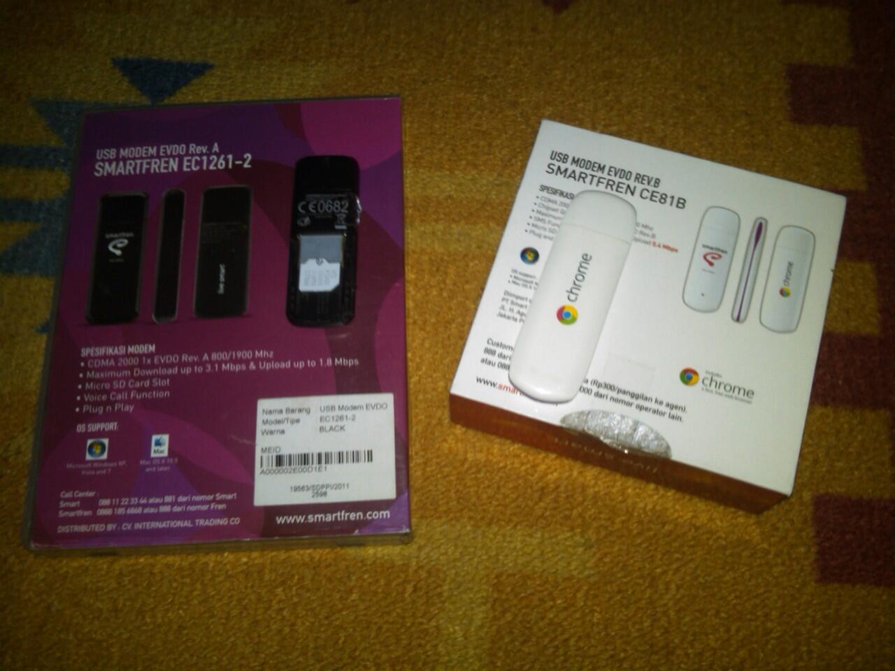 Modem Smartfren CE81B revB + EC 1261-2 RevA (Bogor)