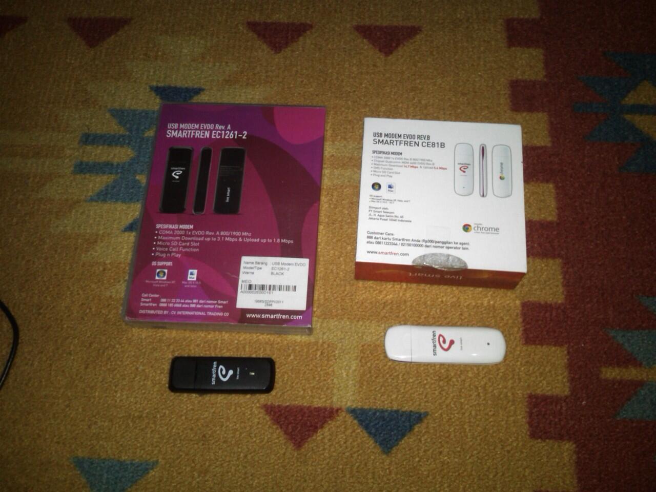 Modem Smartfren CE81B revB + EC 1261-2 RevA (Bogor)