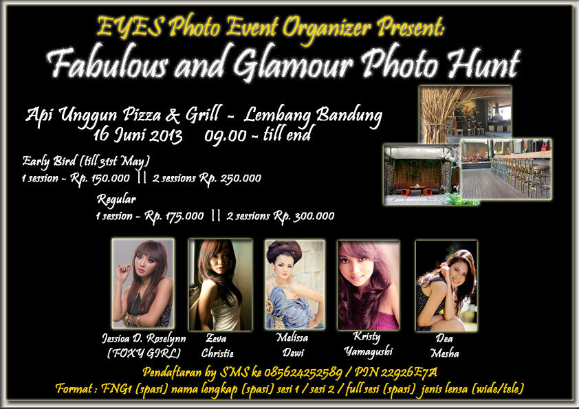 Fabulous and Glamour Photo Hunt by EYES Photo Event Organizer
