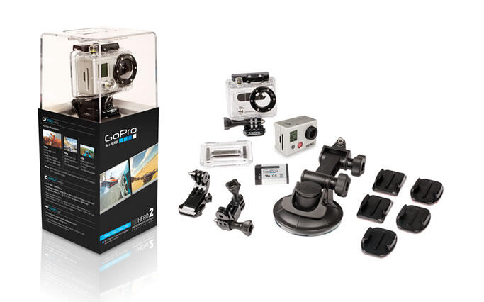 GoPro hero2 motorsport new, murah bandung