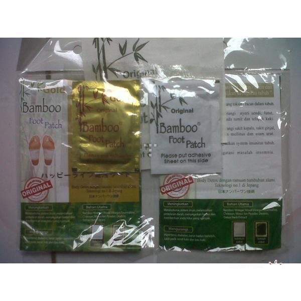 Jual Bamboo Foot Patch Original Murah di Bekasi (Koyo Kaki)