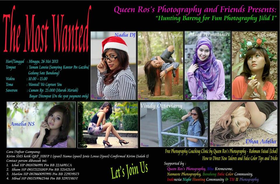 &#91;Ajakan HUNTING&#93; Queen Ros’s Photography and Friends Presents (BANDUNG)