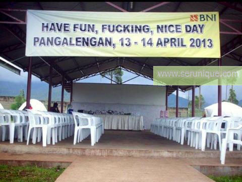 Spanduk Paling Fail dan Fatal yang Pernah Ada! (Indonesia)