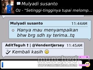 FEEDBACK &amp; TESTIMONIAL for AditTeguh