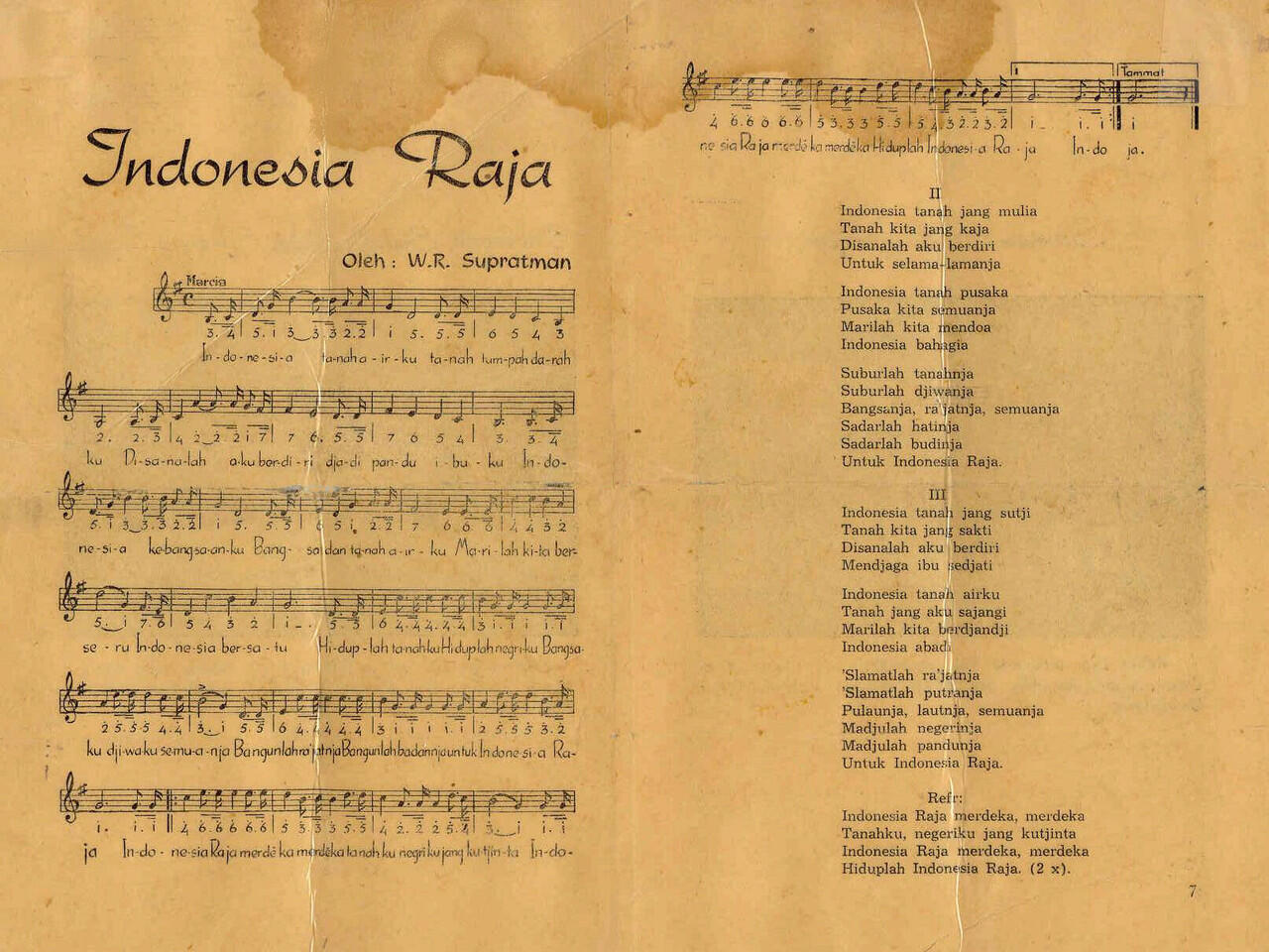 lagu kebangsaan paling heroik di dunia &#91;indonesia ada&#93;