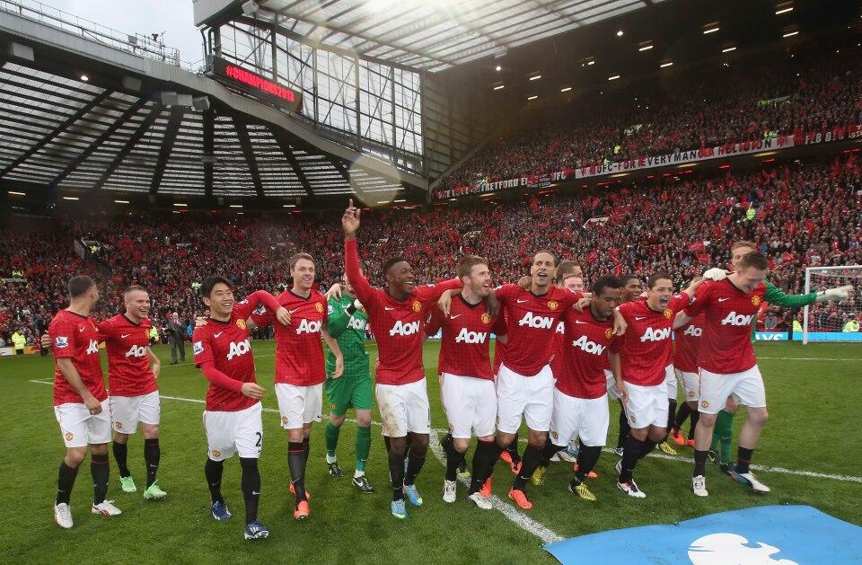 Foto Foto Momen Pertandingan Manchester United vs Swansea: Laga Perpisahan Ferguson