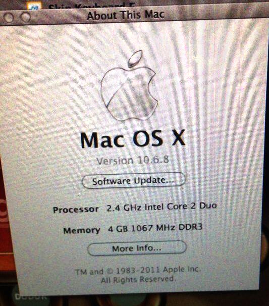 Macbook Pro 13 inci Unibody Core2Duo, Surabaya NEGO!!!