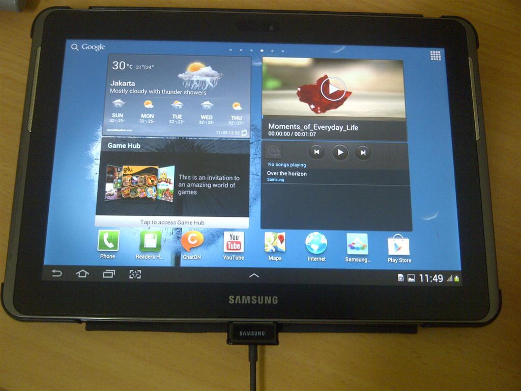 Samsung Galaxy Tab 2 10.1 / P5100 16Gb Titanium Silver 2nd