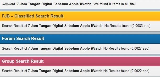 7 Jam Tangan Digital Sebelum Apple iWatch &#91;PIC&#93;