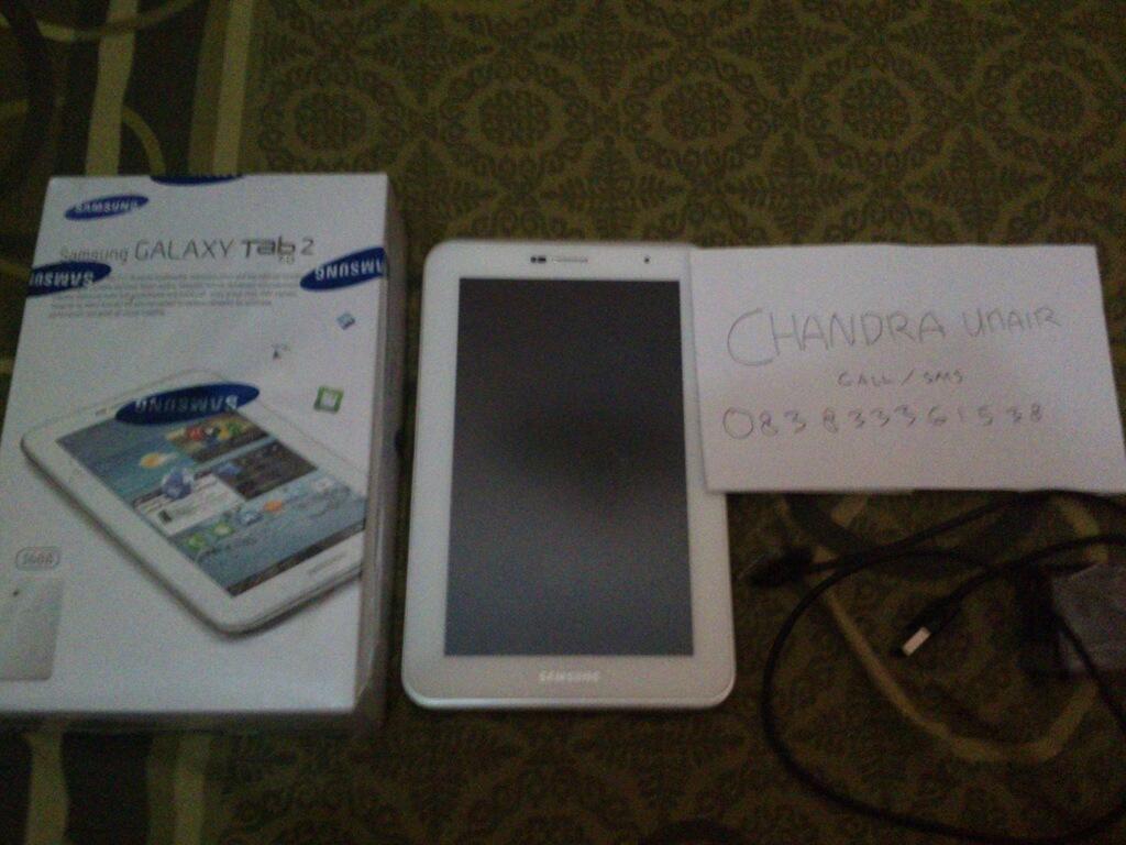 WTS SAMSUNG GALAXY TAB 2 7INC (P3100), FULLSET,BERGARANSI, MULUS NO MINUS,MURMER GAN!