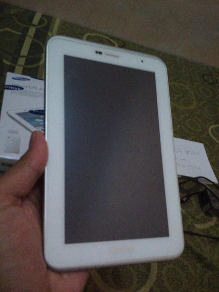 WTS SAMSUNG GALAXY TAB 2 7INC (P3100), FULLSET,BERGARANSI, MULUS NO MINUS,MURMER GAN!