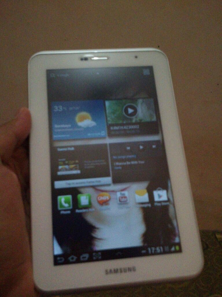 WTS SAMSUNG GALAXY TAB 2 7INC (P3100), FULLSET,BERGARANSI, MULUS NO MINUS,MURMER GAN!