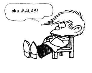 Tips Menghajar Rasa Malas