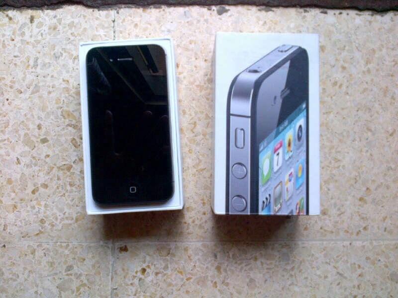 Jual Iphone 4s 32gb hitam BU