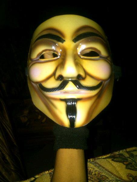 Jual mask v for vendetta