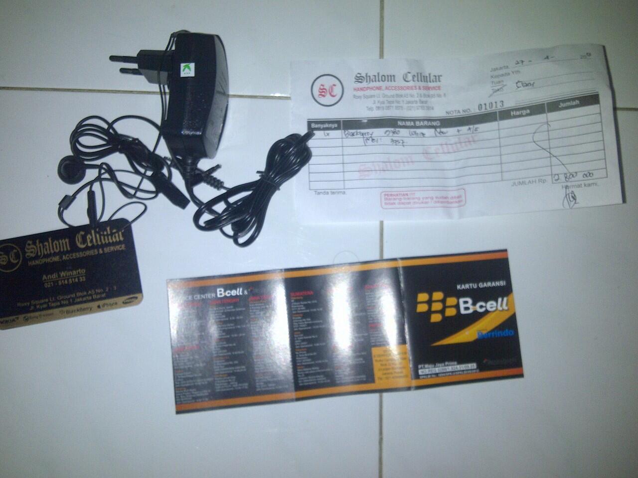 WTS: Blackberry Onyx 2 9780 Mulus Grs Berrindo Bcel 2 Mingguan