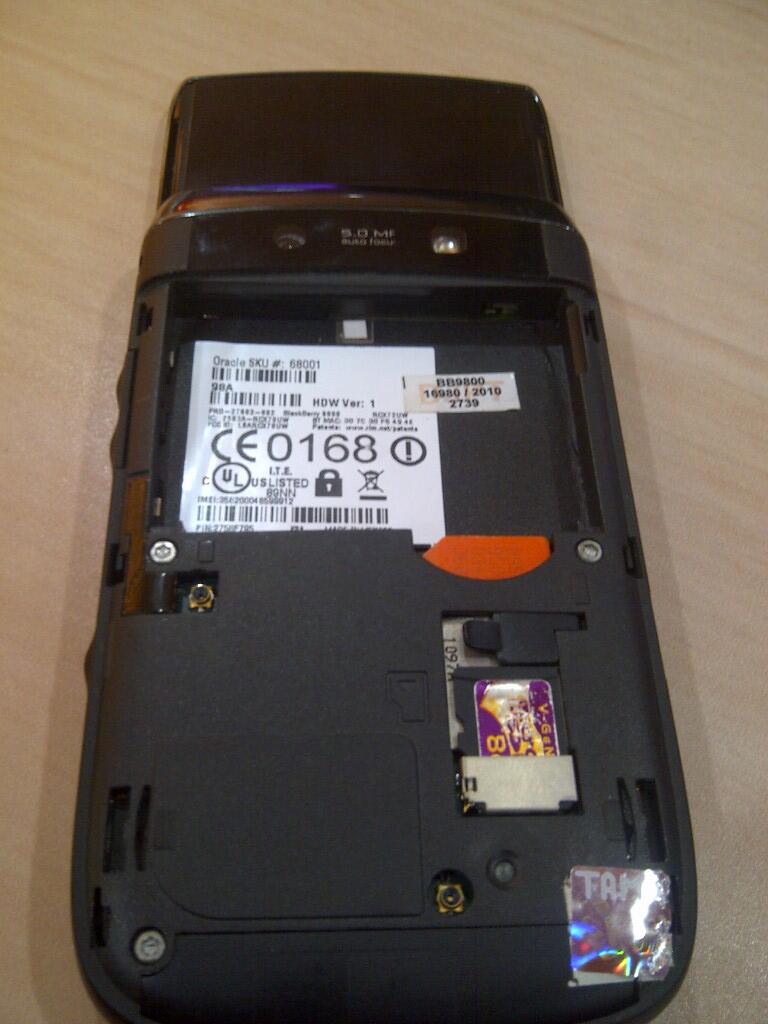 BB Torch 9800 - mulus bandung