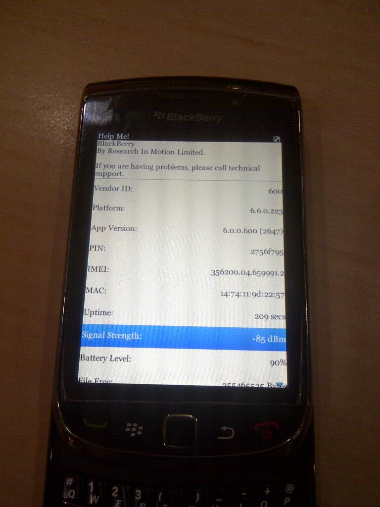BB Torch 9800 - mulus bandung