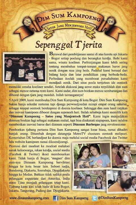 &#91;OFFICIAL&#93; Dimsum Kampoeng 