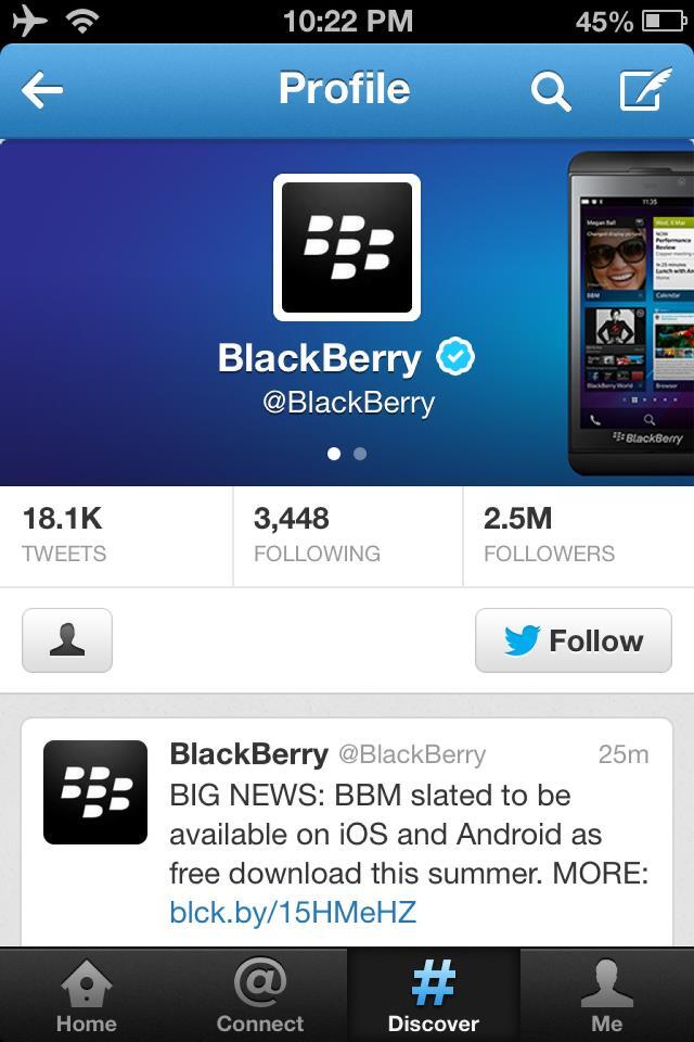&#91;HOT NEWS&#93; BBM for iOS &amp; Android !!!