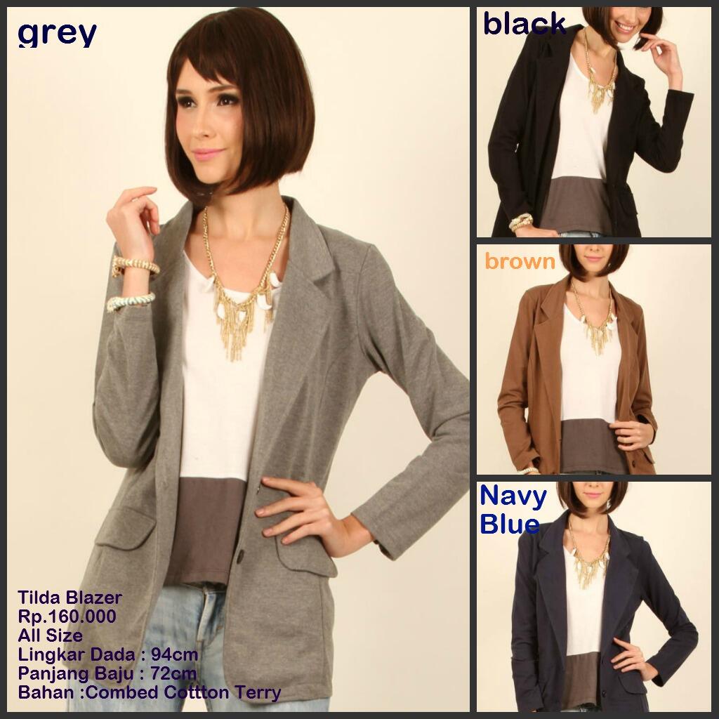 SALE: Blazer Size XL Harga Murah Fashion Korea