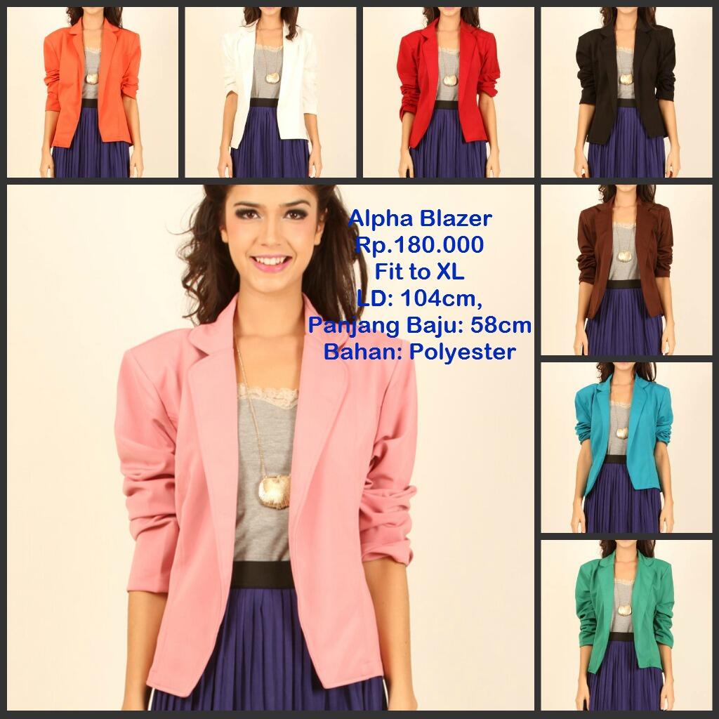 SALE: Blazer Size XL Harga Murah Fashion Korea