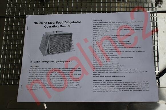 Jual FOOD DEHYDRATOR (OVEN PENGERING)
