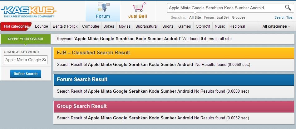 Apple Minta Google Serahkan Kode Sumber Android 