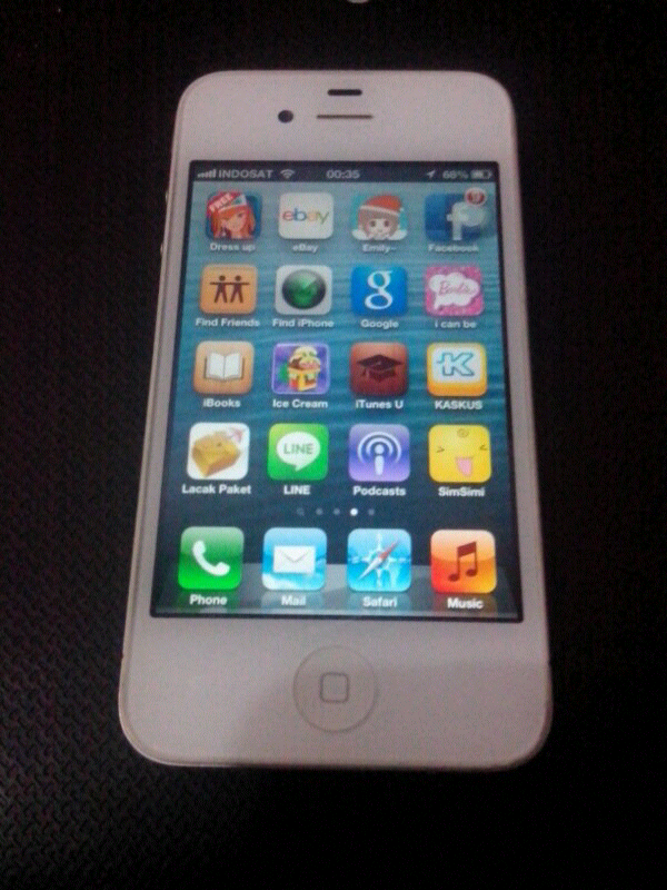 WTS/WTT Iphone 4 32Gb White Semarang solo jogja