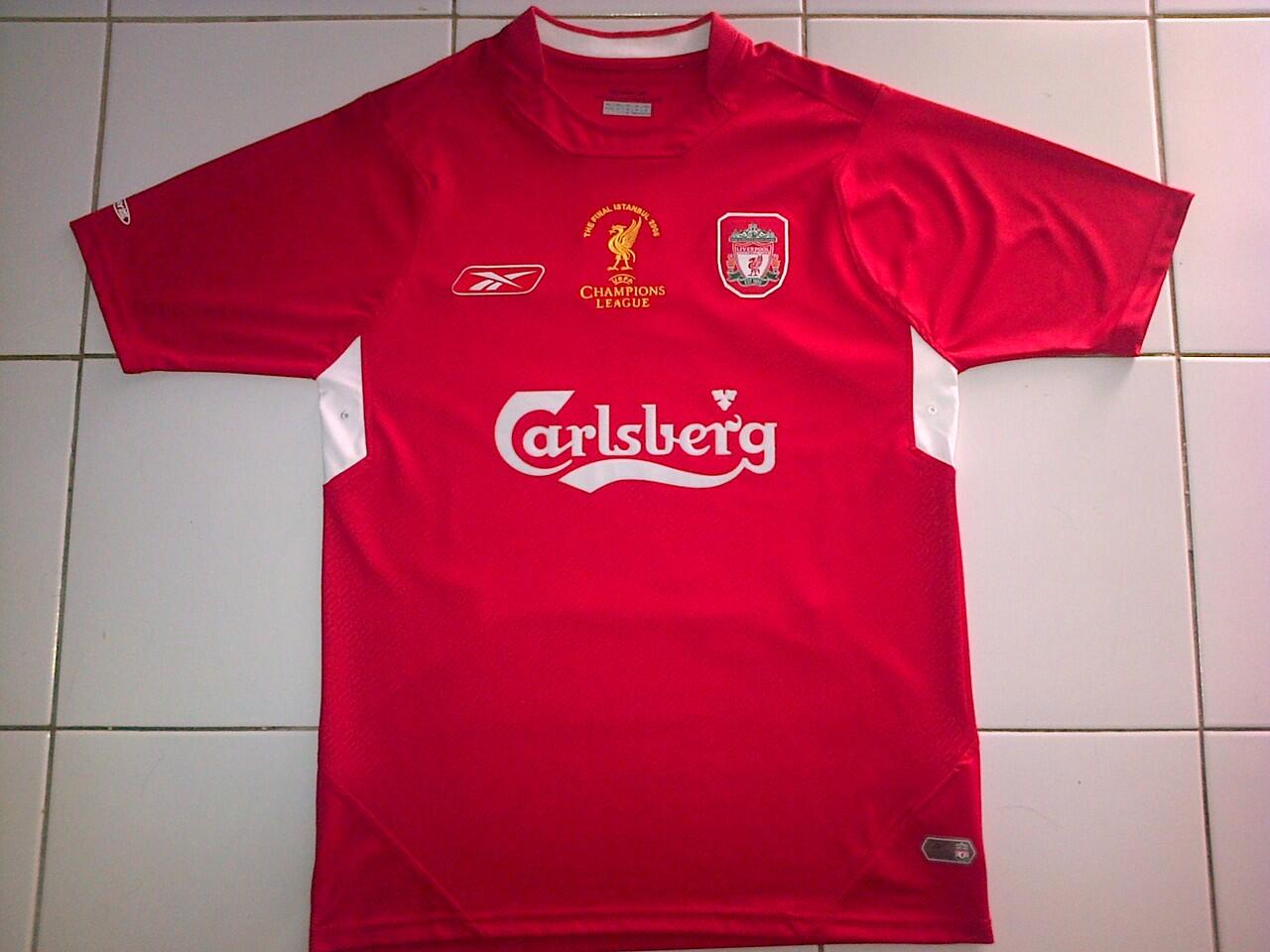 liverpool jersey 2005