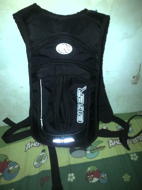 tas sepeda eiger (bonus tempat air 2 liter)