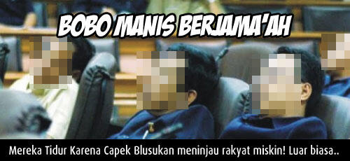 Mungkin Ini Alasan Para Wakil Rakyat di Senayan Sering Bobo Ketika Sidang