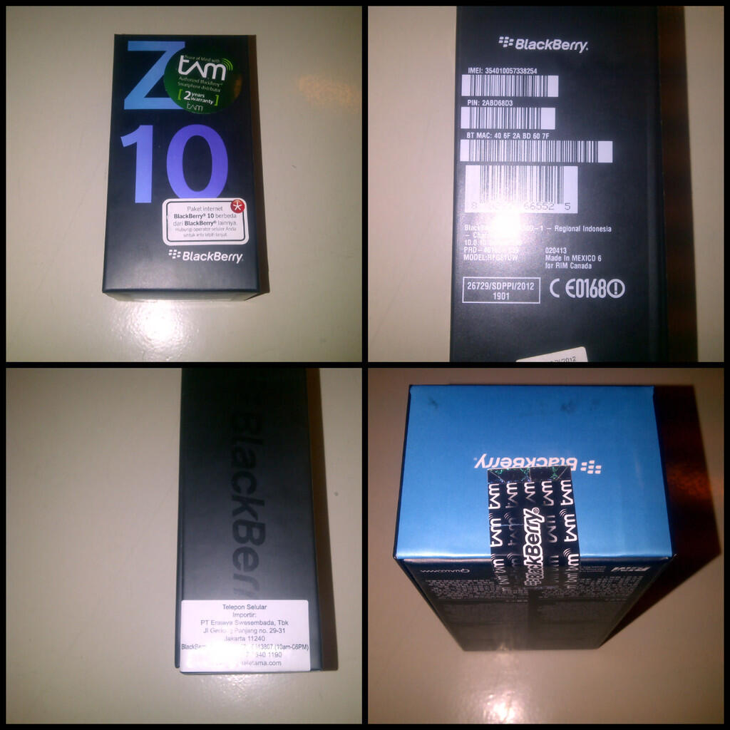 FOR SALE - Baru Blackberry Z10 - SEGEL - Garansi TAM - BU