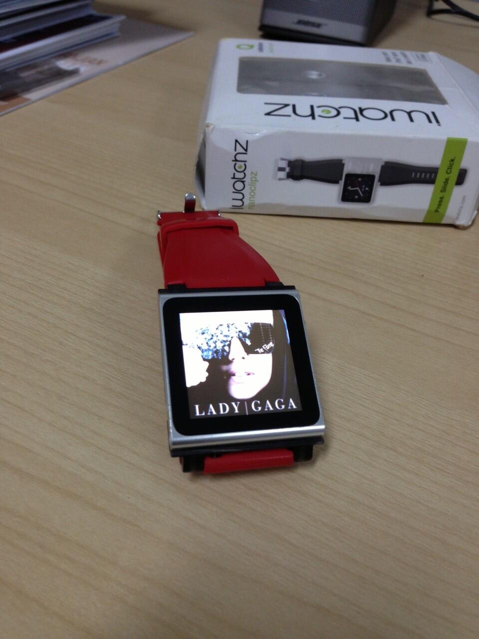 ipod nano 6 th gen silver bonus iwatch