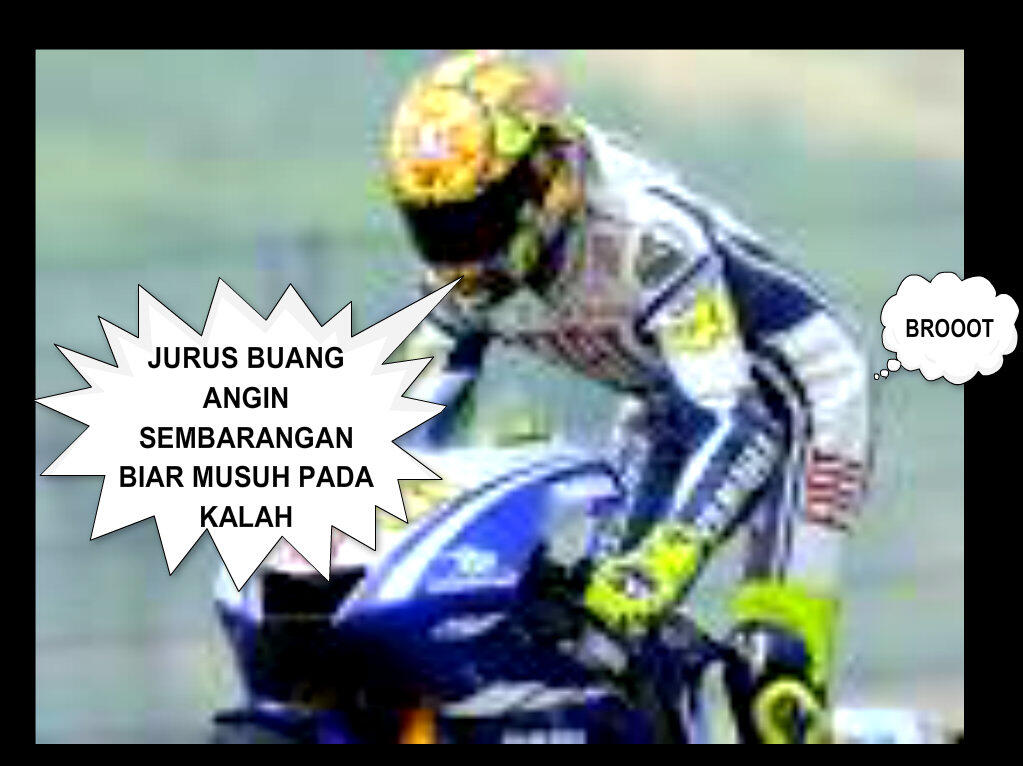 Kebiasaan buruk Valentino Rossi