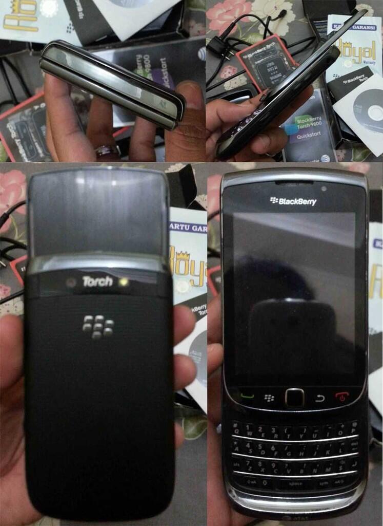 blackberry Torch 9800 Black Fullset