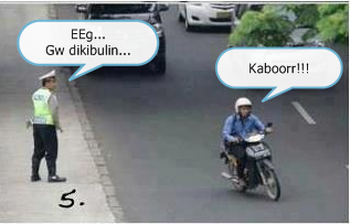 Kamen Rider Kena Tilang..Gimana Ceritanye...??