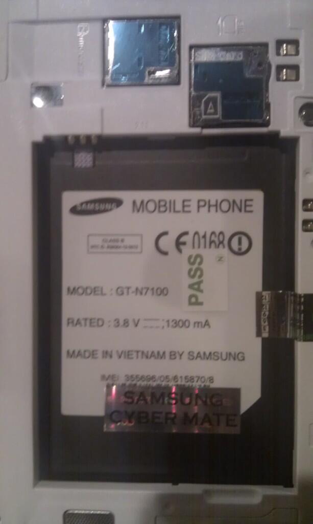 Samsung Galaxy note 2