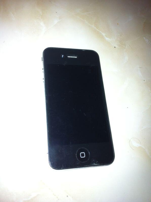 Jual iPhone 4G FU 32gb Fullset Black
