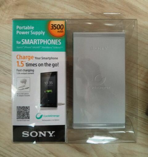 Power Bank SONY ORIGINAL 3500 7000 garansi RESMI SLIM SLEEK & ELEGANT powerbank murah