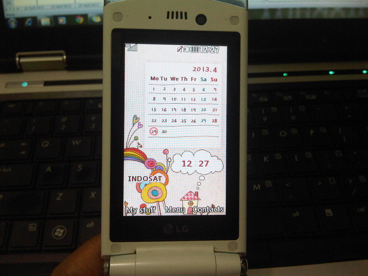 JUAL LG LOLLIPO GD580 PINK