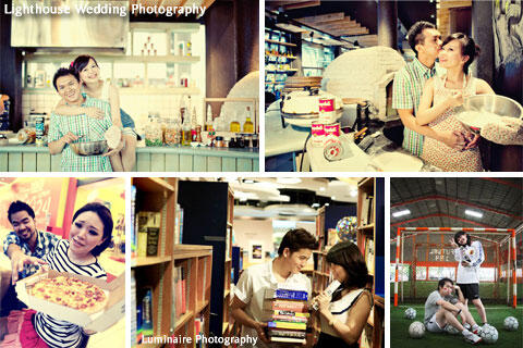 10 IDE WONDERFUL FOTO PRE WEDDING