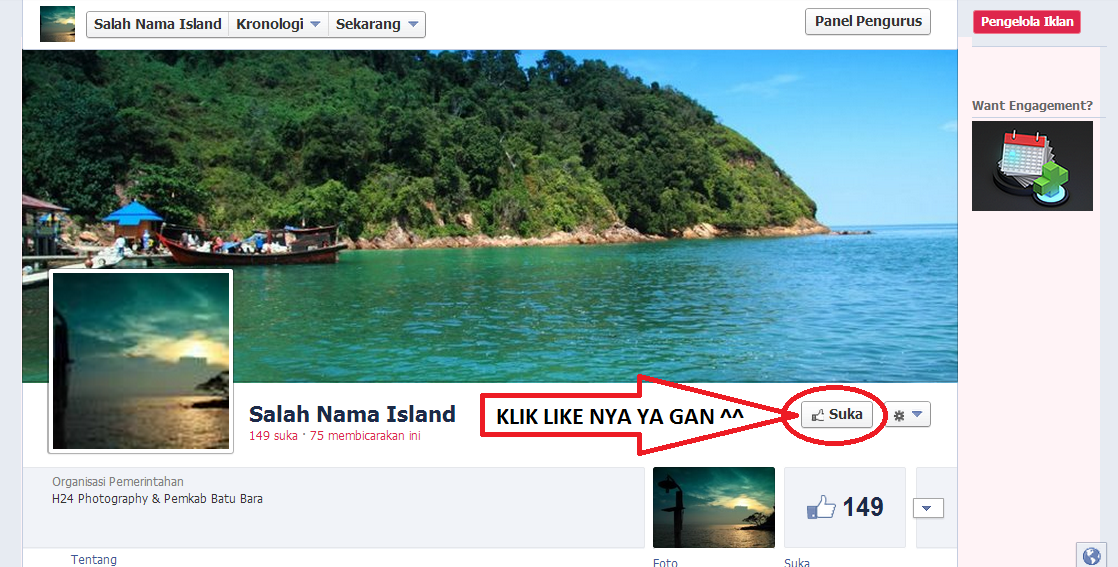 Keindahan Esotika Alam Salah Nama Island