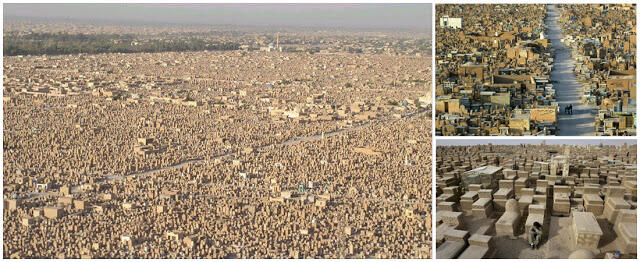 Wadi Al-Salam, pemakaman terbesar di bumi