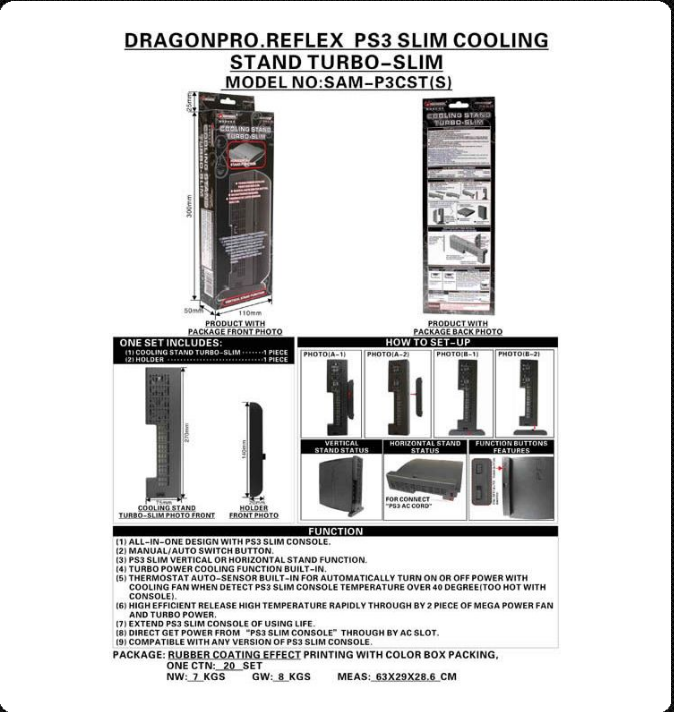 Kipas Pendingin/Fan PS3