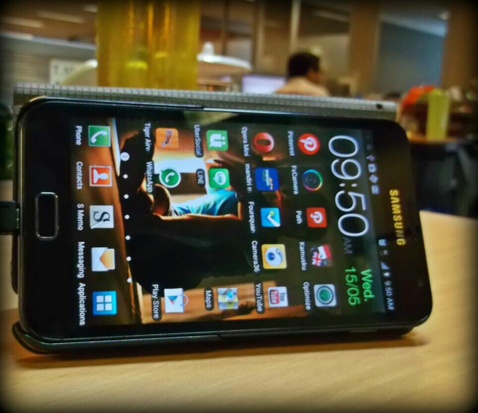 Jual Samsung Galaxy Note 1 Dark Blue