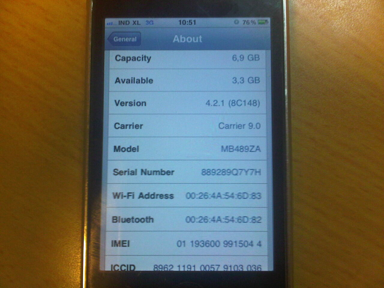 IPHONE 3G 8GB