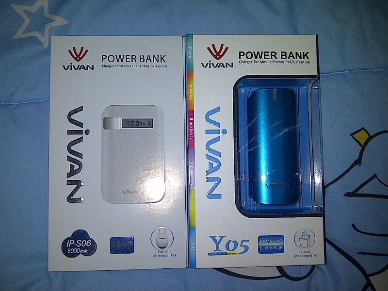 POWER BANK VIVAN Y05 dan IP-S06