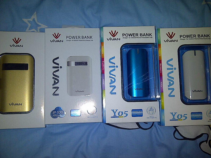 POWER BANK VIVAN Y05 dan IP-S06