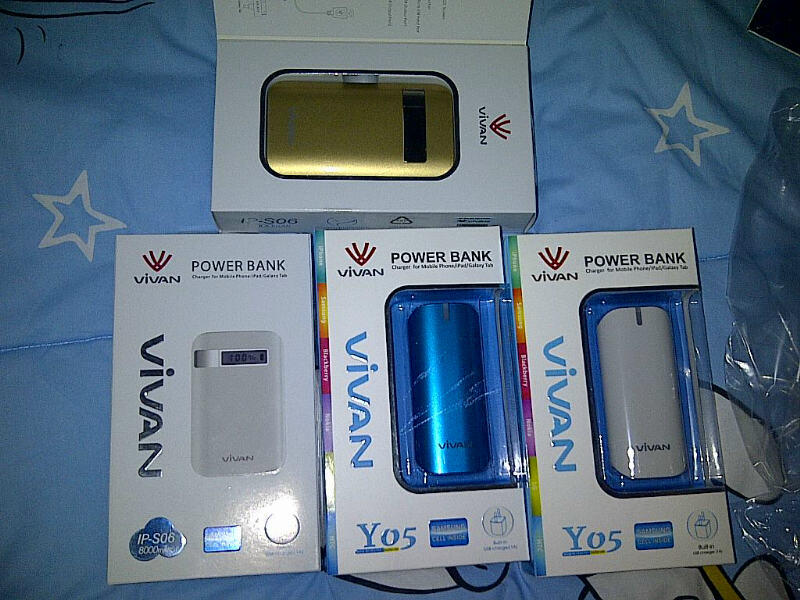 POWER BANK VIVAN Y05 dan IP-S06